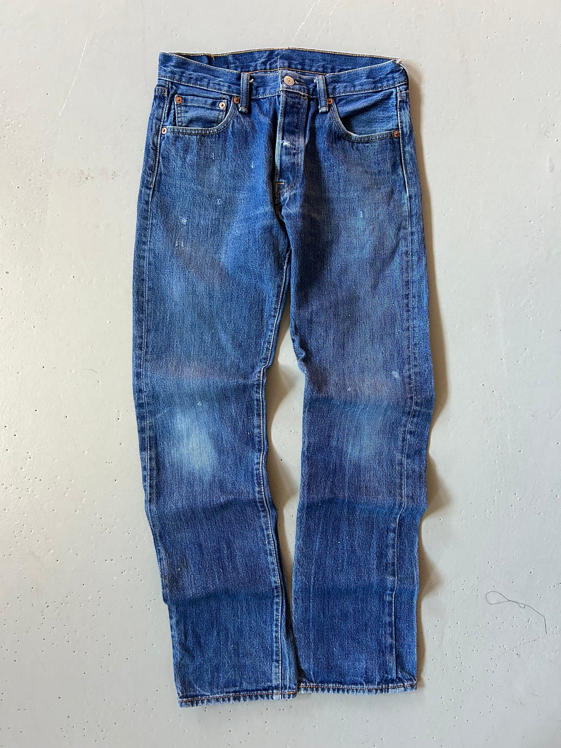 Levi’s 501 vintage jeans W30/L34 – klassisk straight fit denim blå 90’erne - Re:Junk Vintage