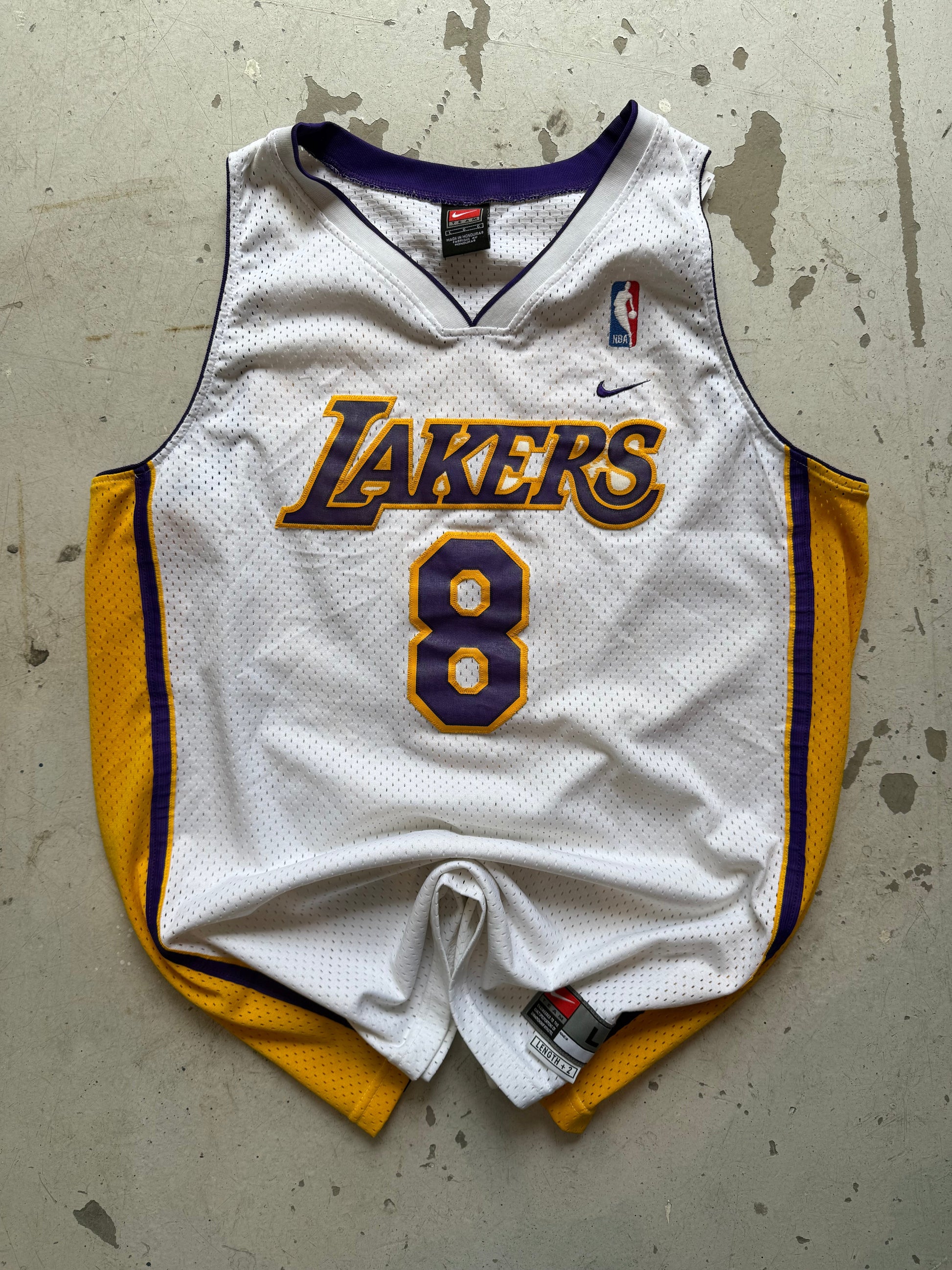 Los Angeles Lakers vintage NBA basketballtrøje – Large - Re:Junk Vintage