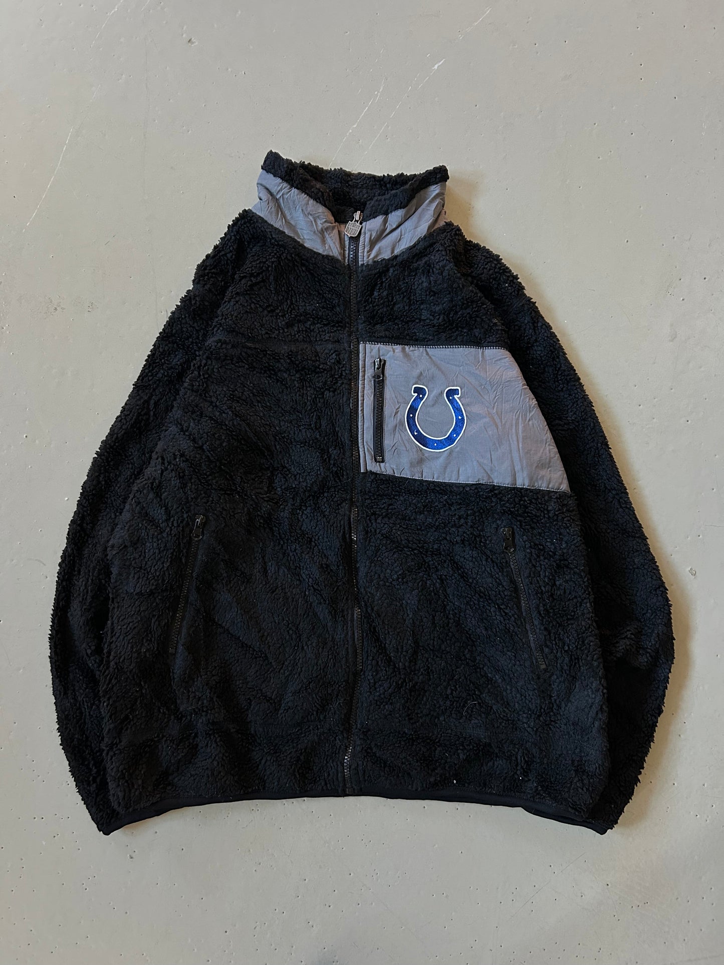 NFL Colts Vintage Fleece - Large - Re:Junk Vintage