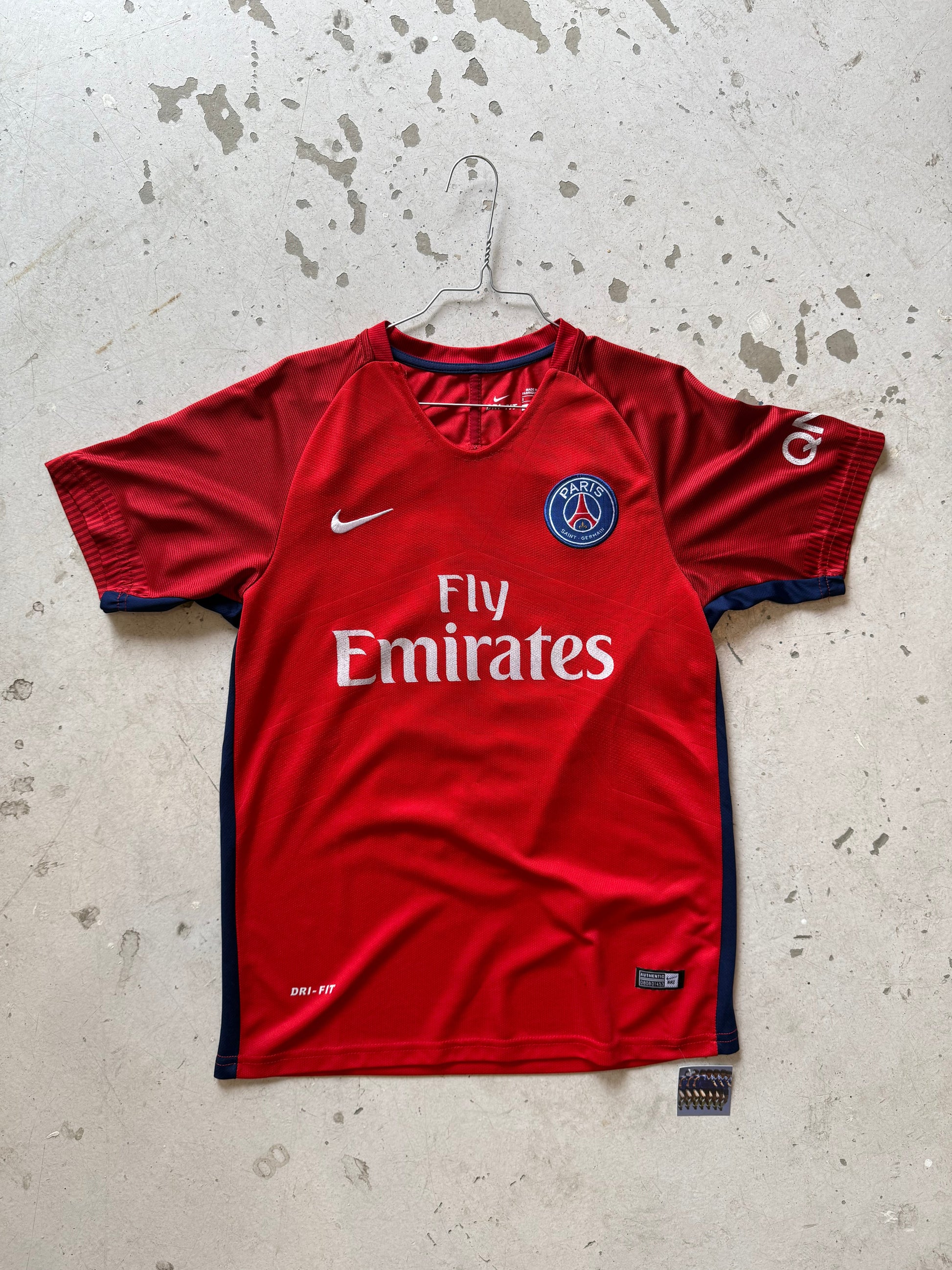 PSG Vintage Fodboldtrøje – 2016/2017 - Small - Re:Junk Vintage