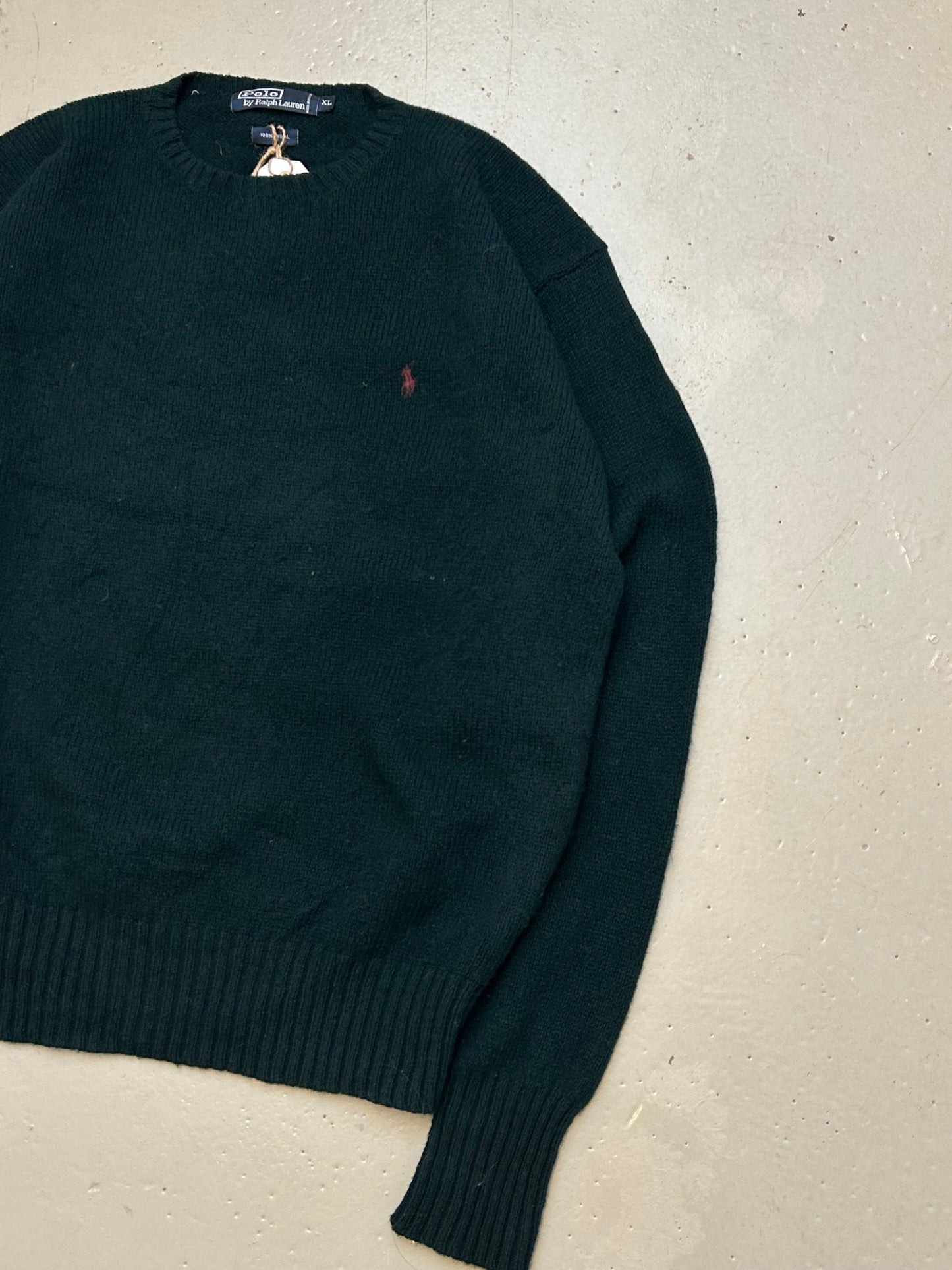 Ralph Lauren Vintage Striktrøje - XL - Re:Junk Vintage
