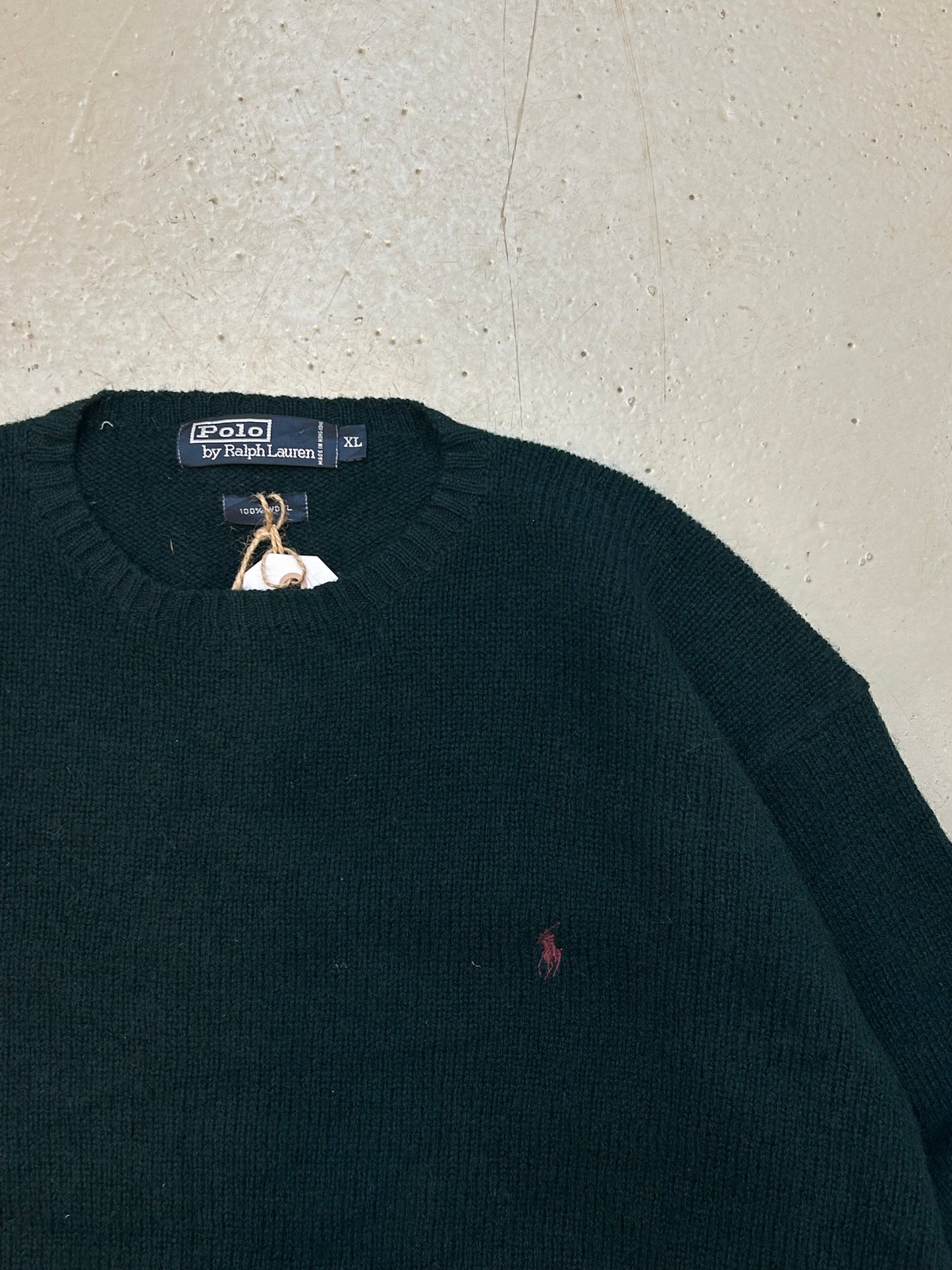 Ralph Lauren Vintage Striktrøje - XL - Re:Junk Vintage