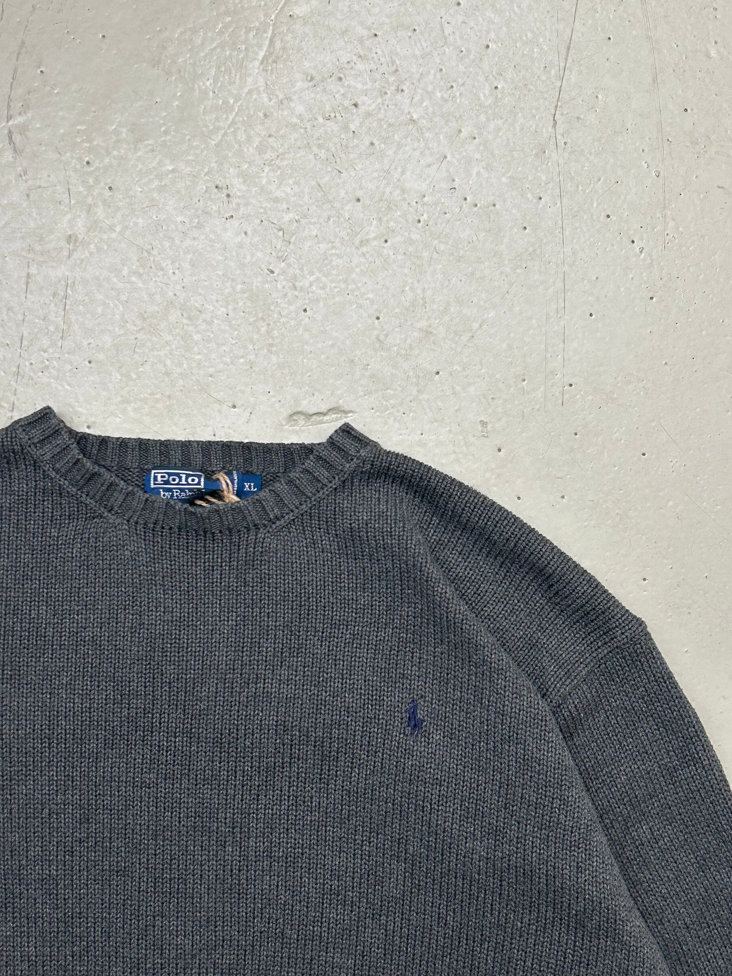 Ralph Lauren Vintage Striktrøje - XL - Re:Junk Vintage