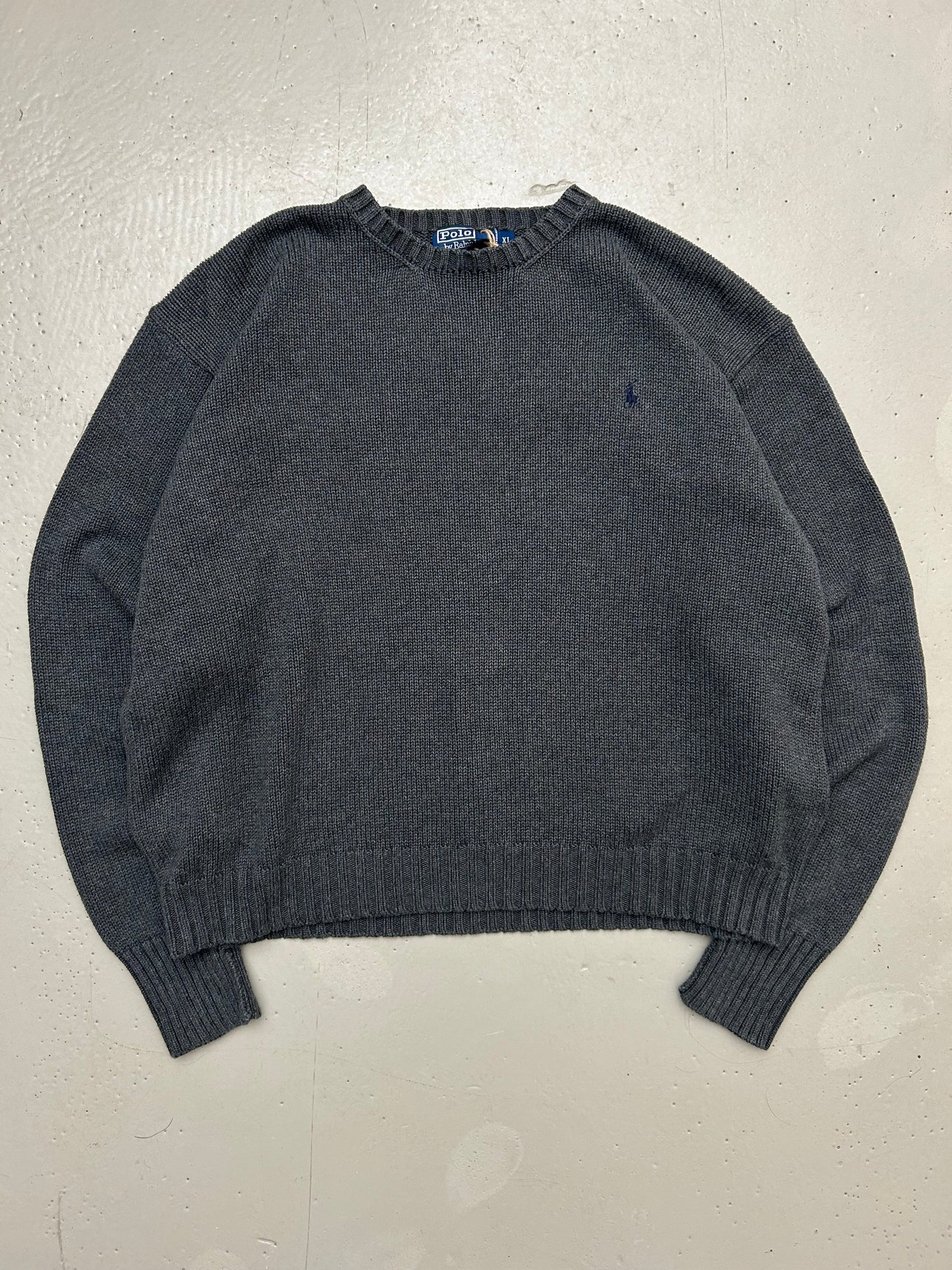 Ralph Lauren Vintage Striktrøje - XL - Re:Junk Vintage