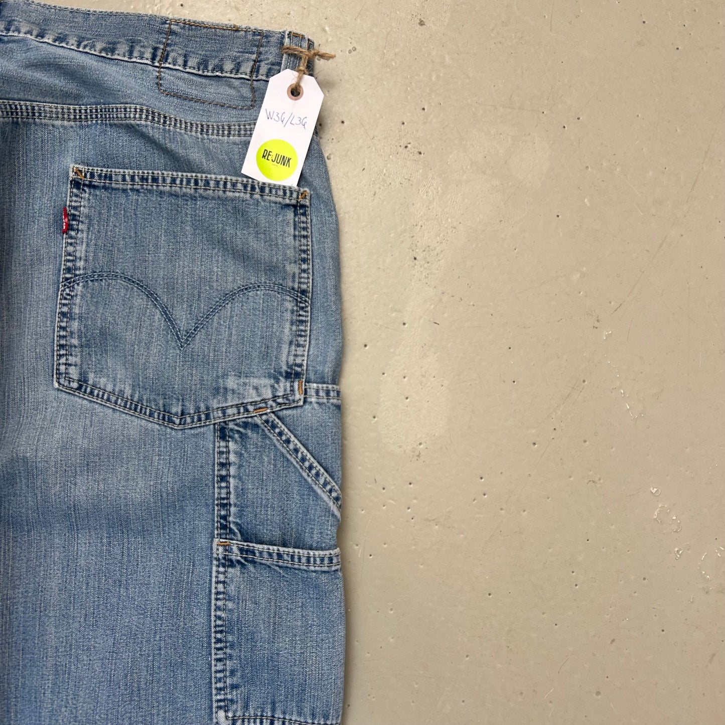 Vintage Baggy Carpenter Jeans W36/L36 - Re:Junk Vintage