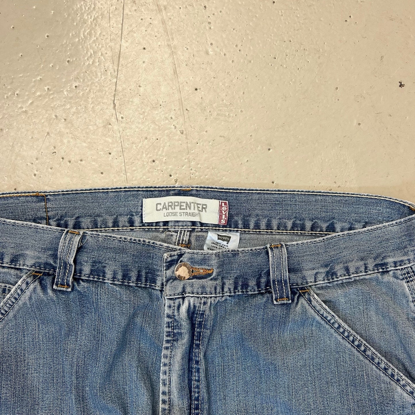 Vintage Baggy Carpenter Jeans W36/L36 - Re:Junk Vintage