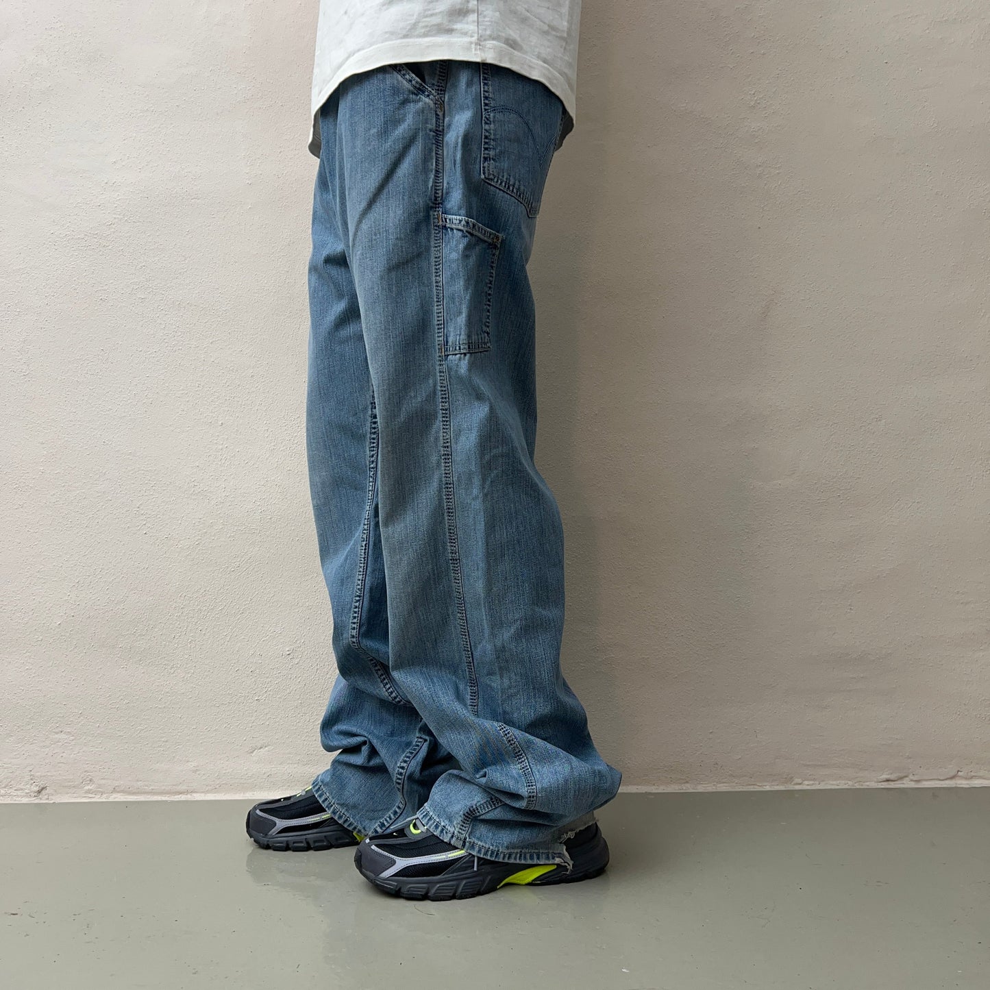 Vintage Baggy Carpenter Jeans W36/L36 - Re:Junk Vintage