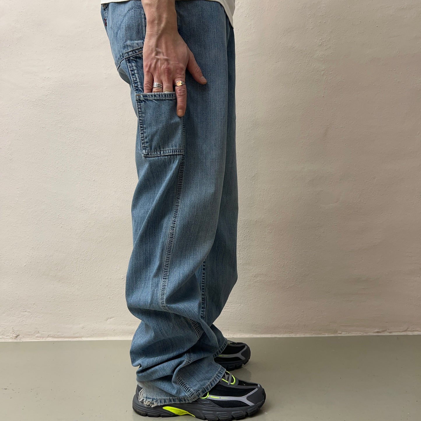 Vintage Baggy Carpenter Jeans W36/L36 - Re:Junk Vintage