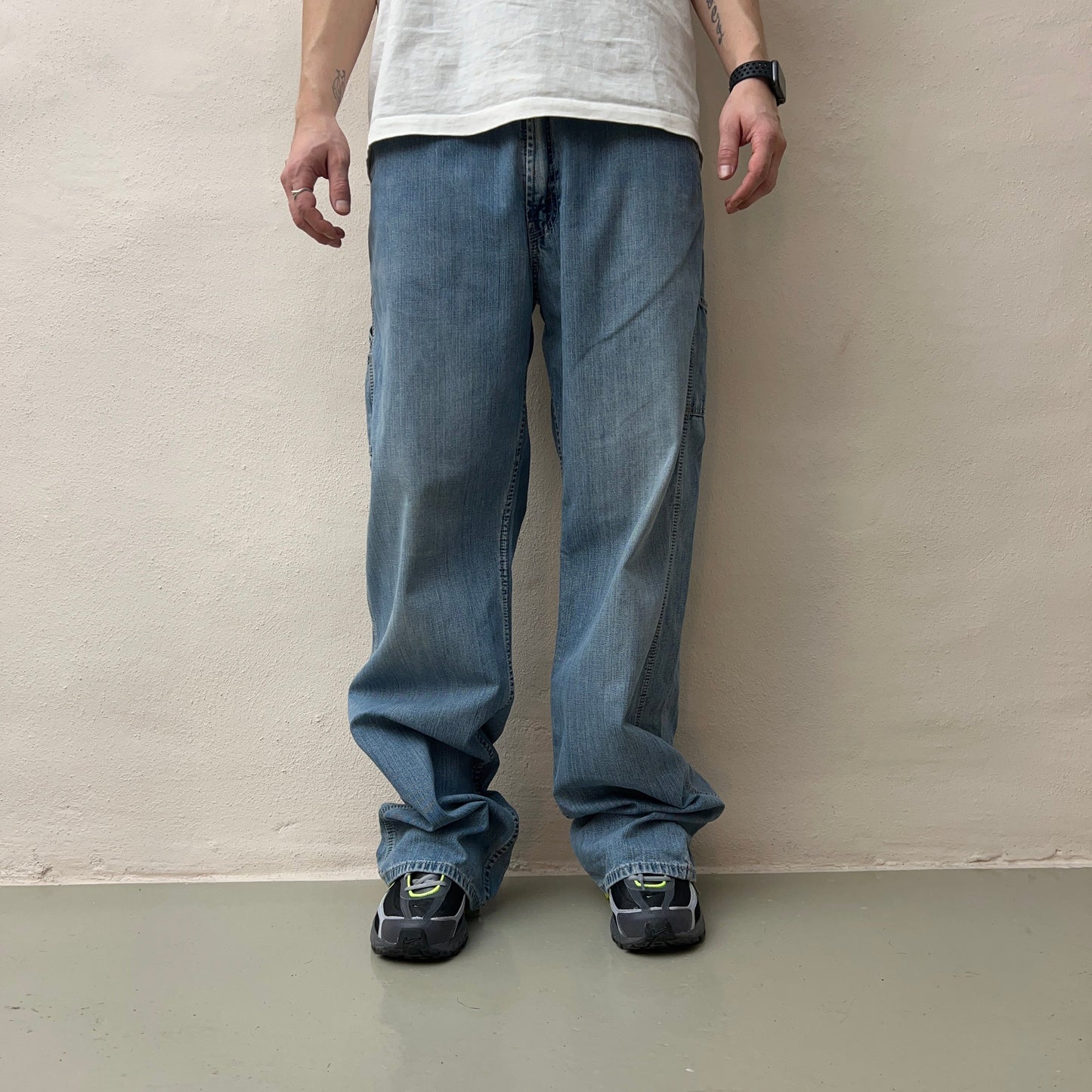 Vintage Baggy Carpenter Jeans W36/L36 - Re:Junk Vintage