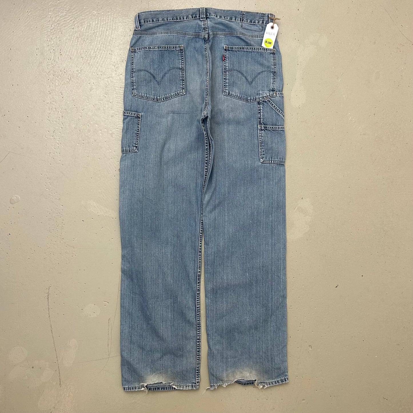 Vintage Baggy Carpenter Jeans W36/L36 - Re:Junk Vintage