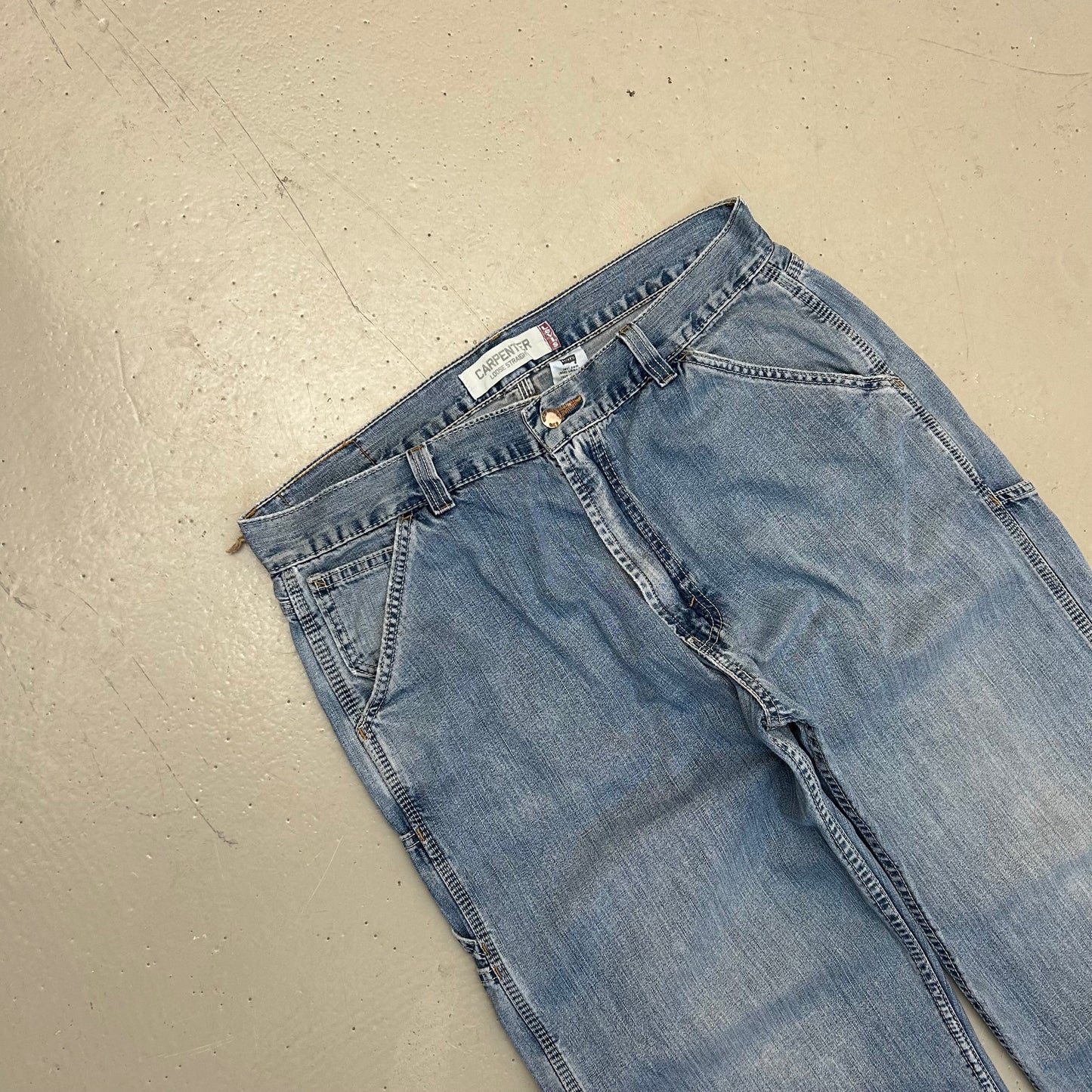 Vintage Baggy Carpenter Jeans W36/L36 - Re:Junk Vintage