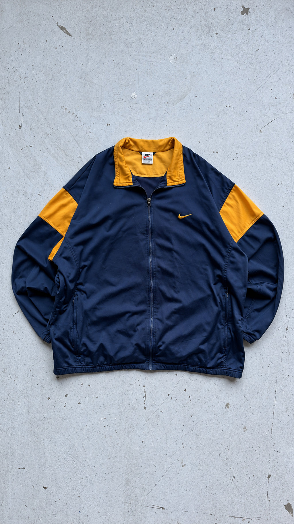 Nike | Vintage tracksuit | Navy/gul | XXL