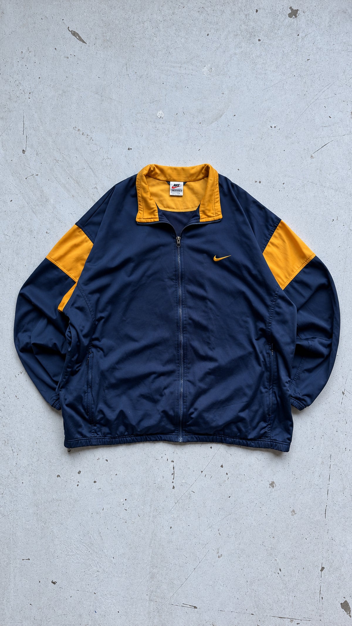 Nike | Vintage tracksuit | Navy/gul | XXL