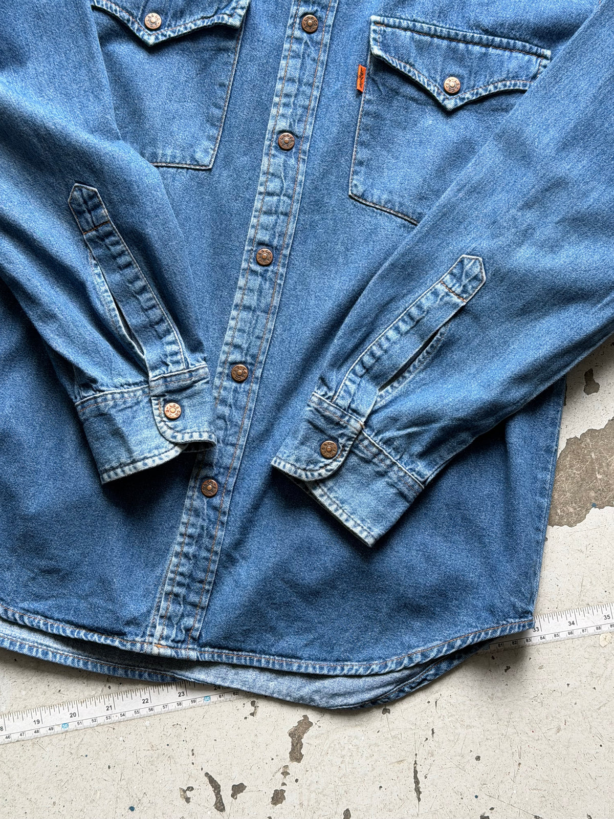 Levi’s | Western denimskjorte | blå | S