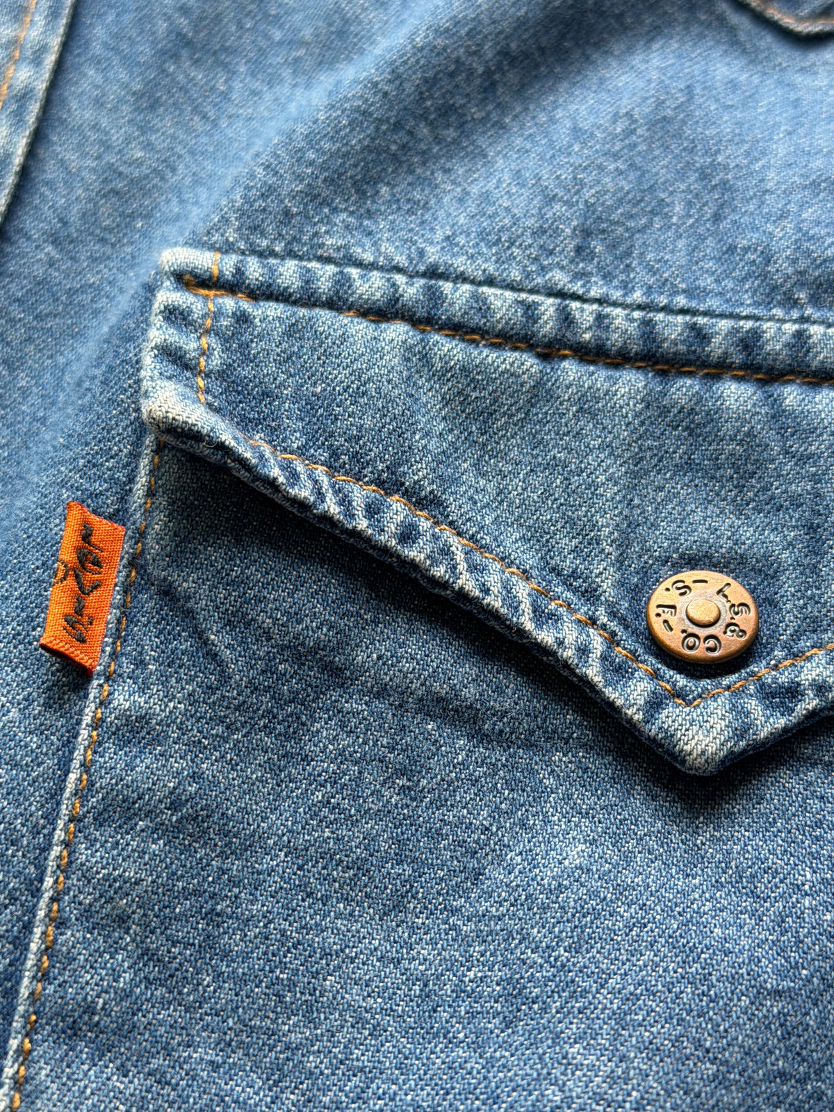 Levi’s | Western denimskjorte | blå | S