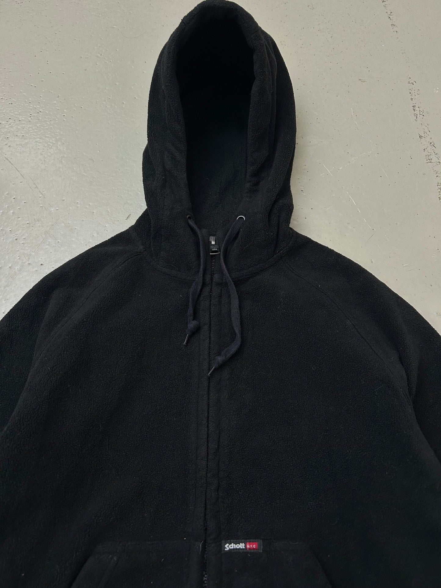 Schott Hoodie Vintage Fleece - Medium