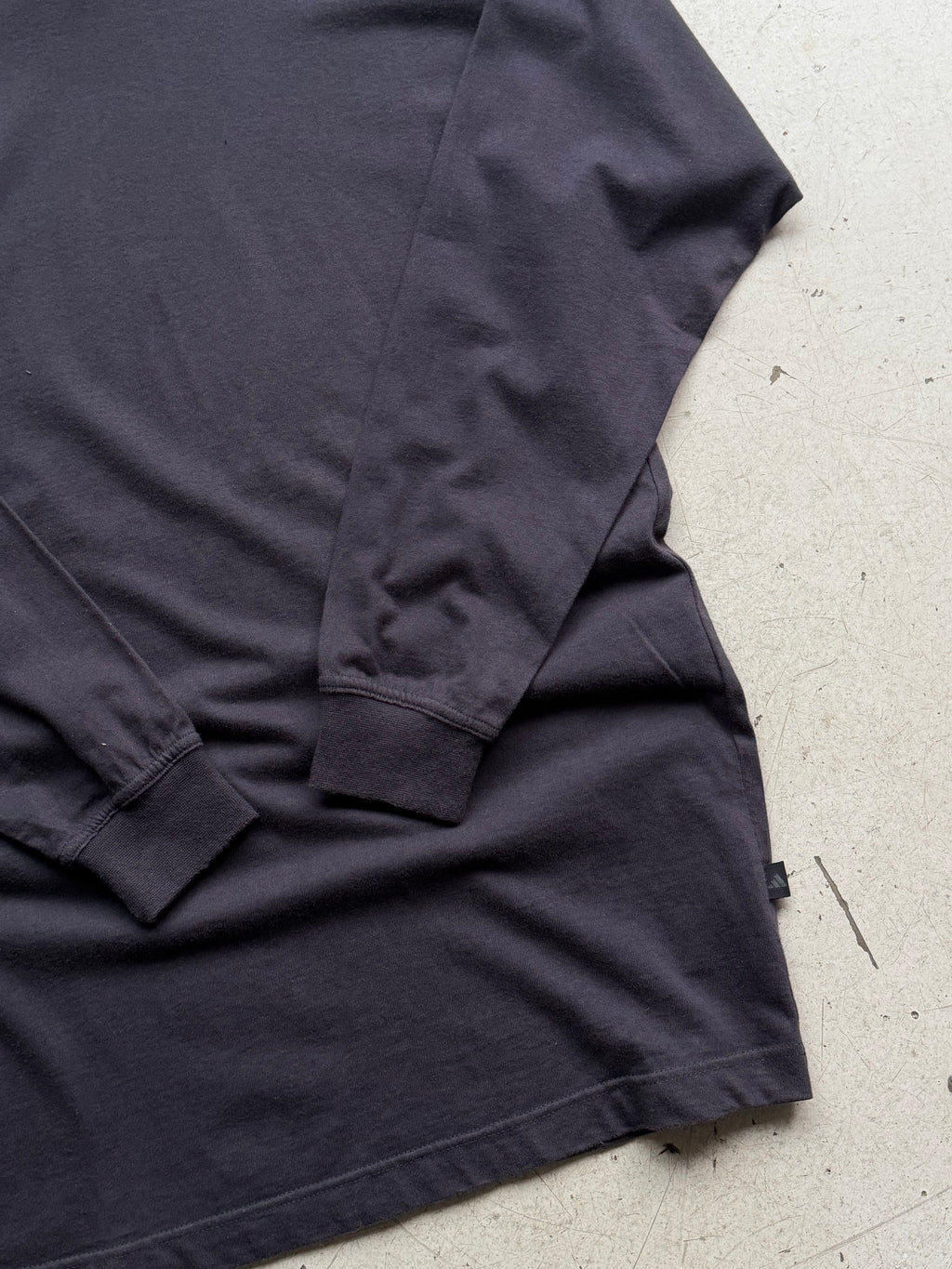 Adidas | Vintage rullekrave sweatshirt | mørkegrå | S
