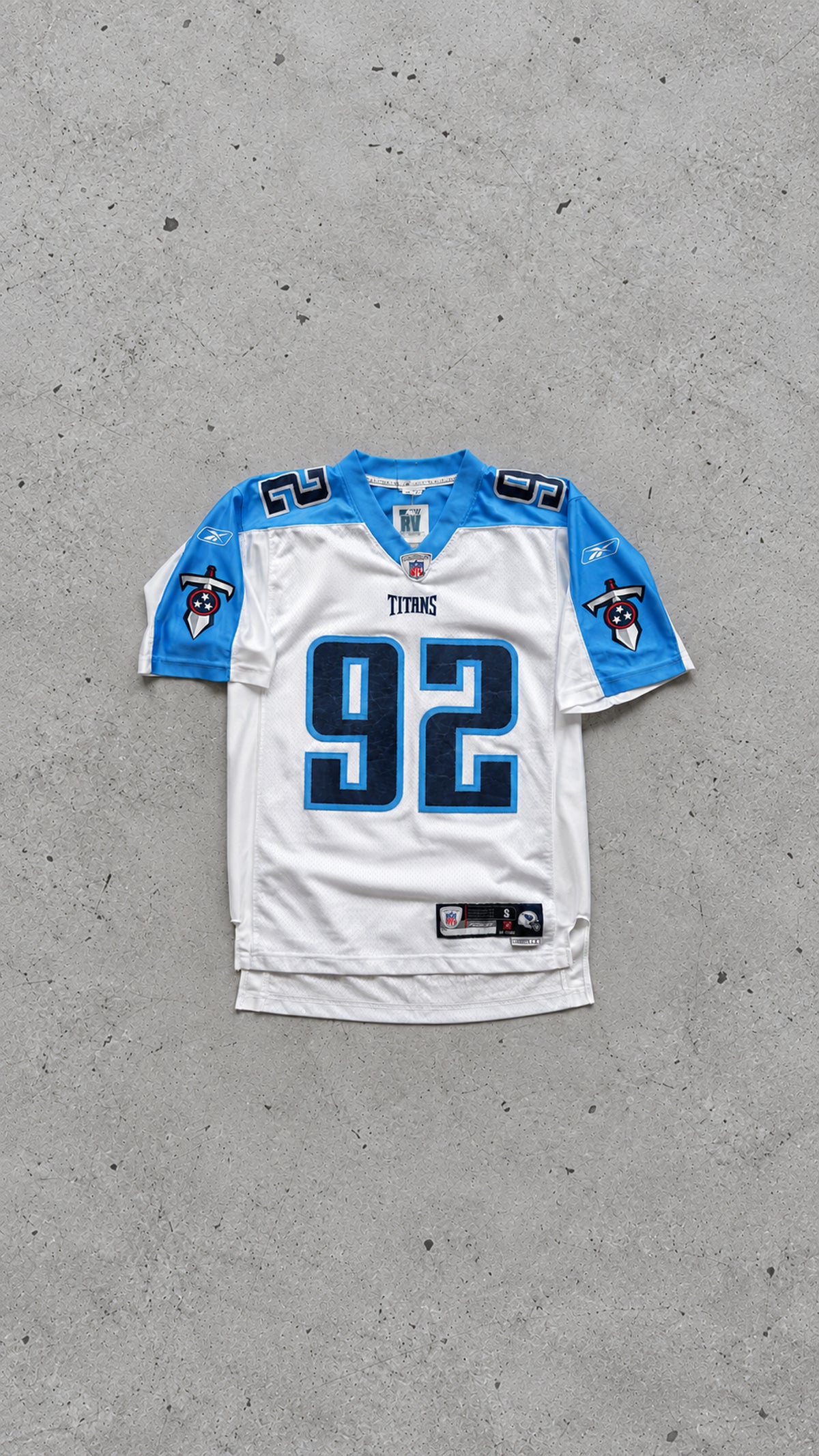 Reebok | Tennessee Titans Haynesworth #92 NFL jersey | hvid/blå | M