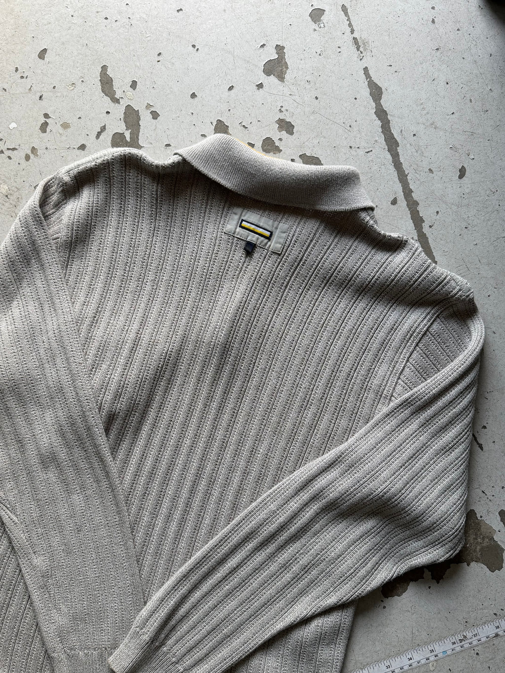Navigare Sport | Vintage 1/4 zip strik | beige | L