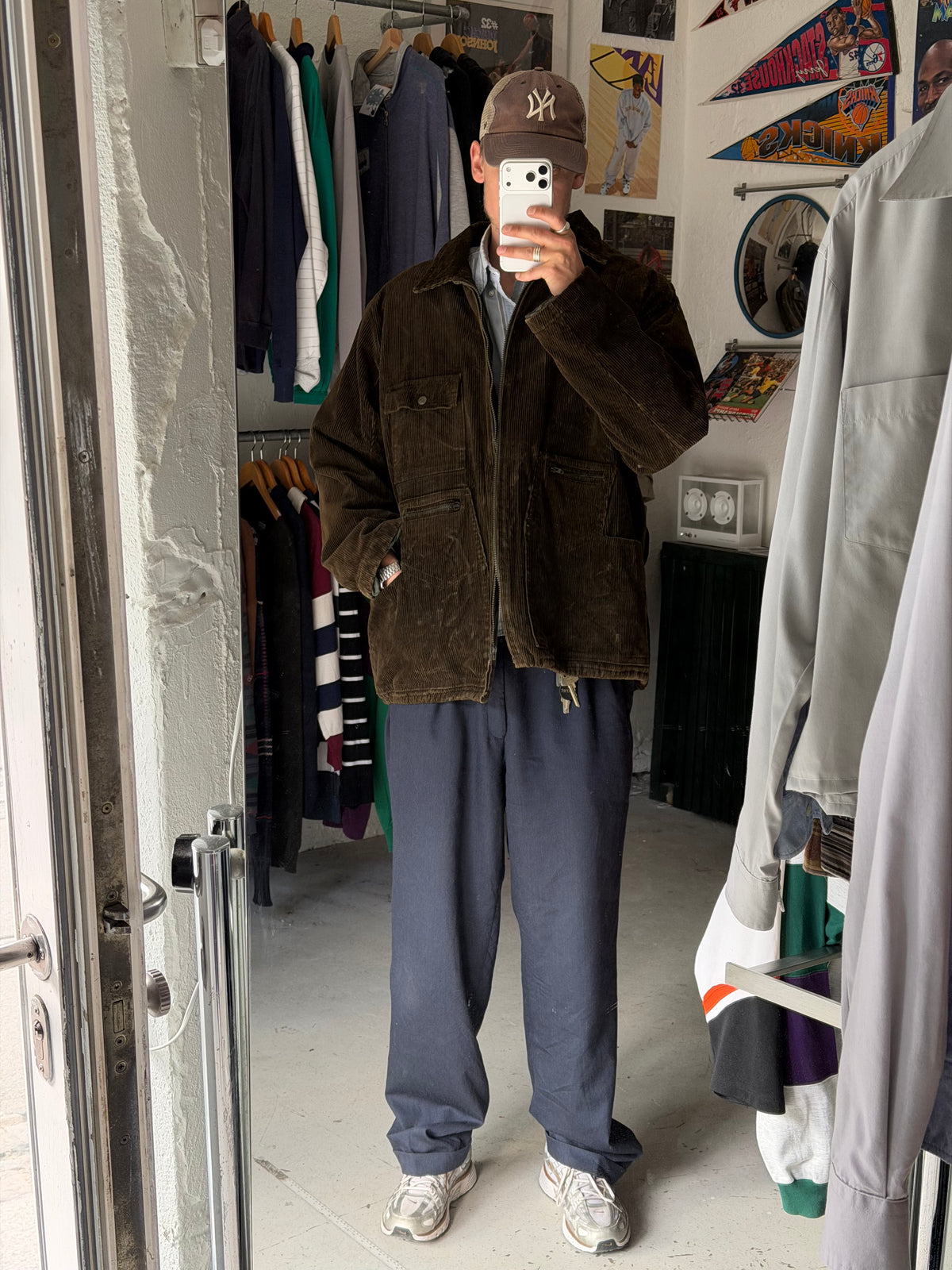 Camper | Vintage fløjlsjakke | grøn | LXL