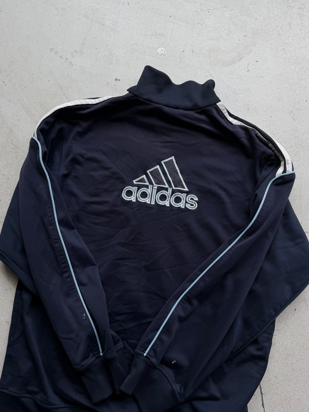 Adidas | vintage track jacket | navy | L