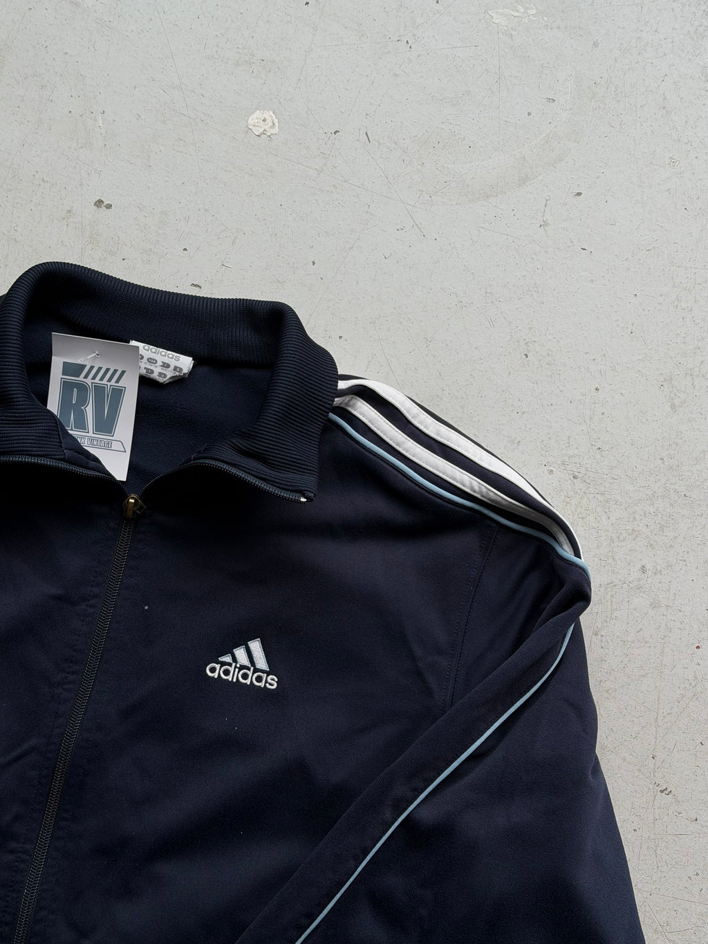 Adidas | vintage track jacket | navy | L