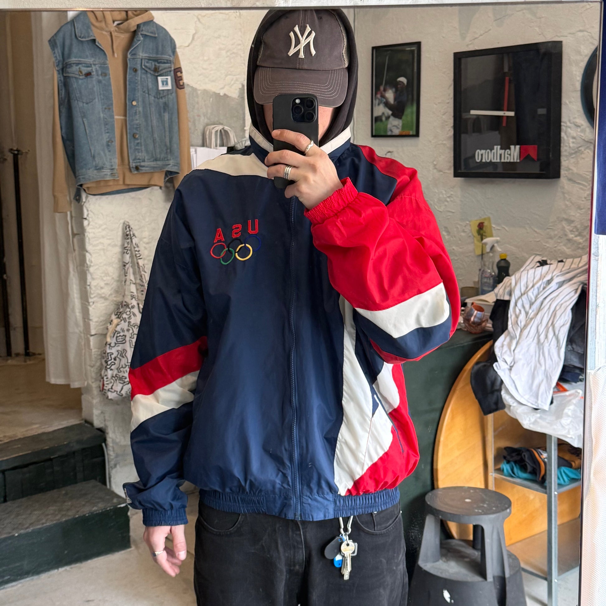 1996 USA Olympisk | Trackjacket | XL - Re:Junk Vintage