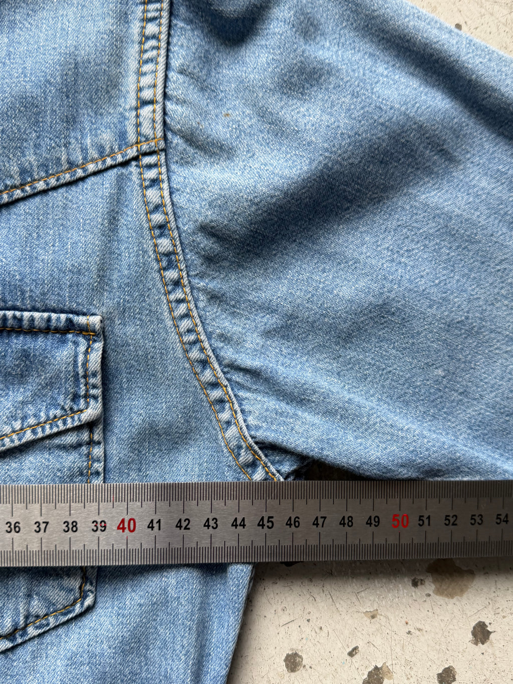 Lee | Western denimskjorte | lyseblå | M