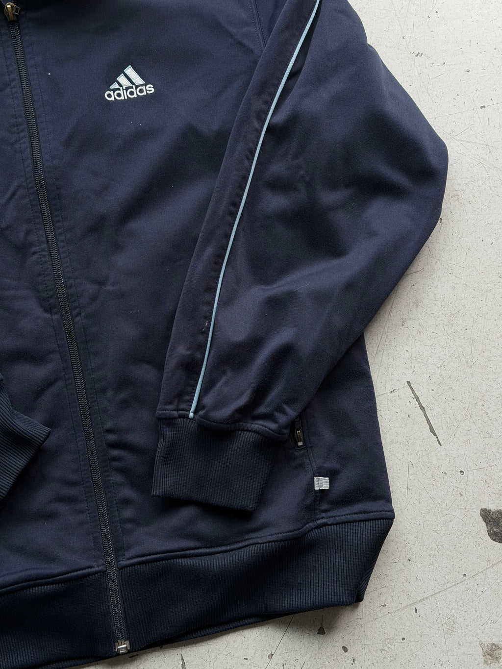 Adidas | vintage track jacket | navy | L