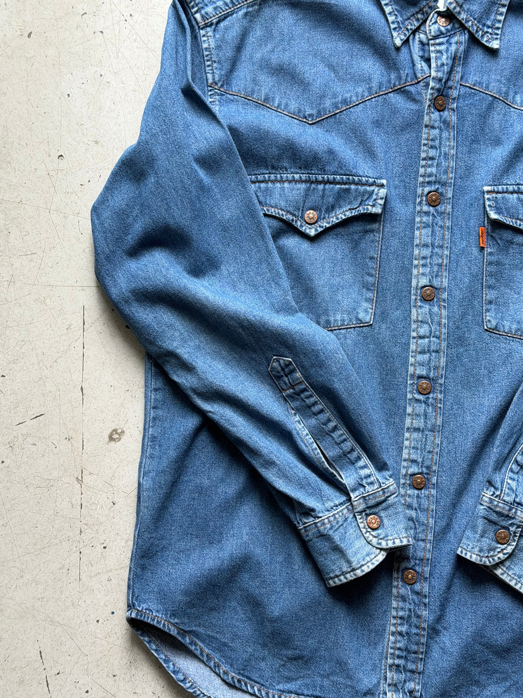 Levi’s | Western denimskjorte | blå | S