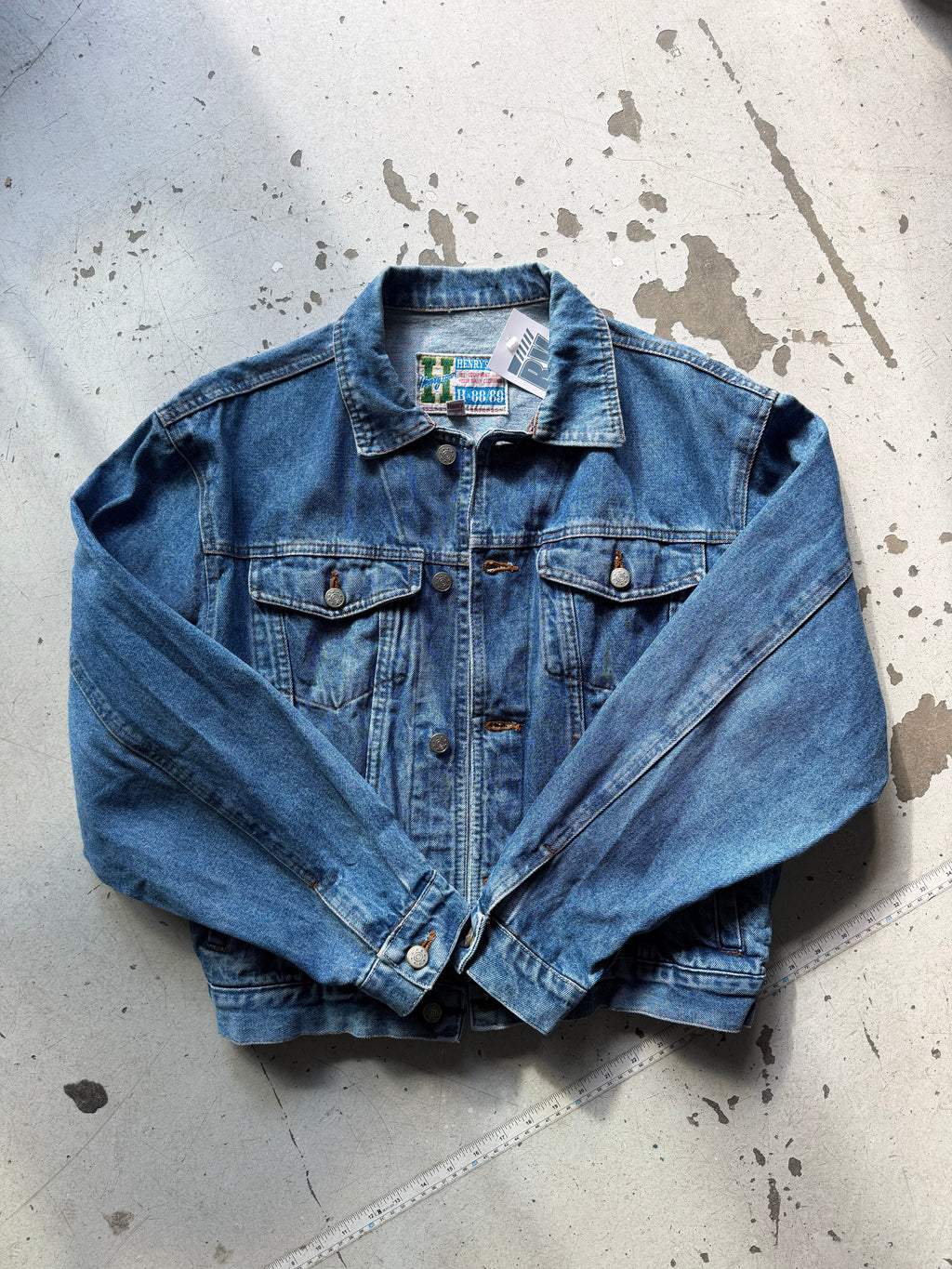 Henry Sport | vintage denimjakke | blå | S
