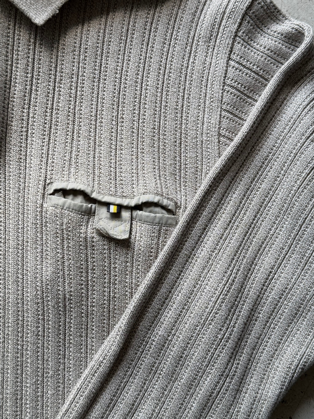Navigare Sport | Vintage 1/4 zip strik | beige | L