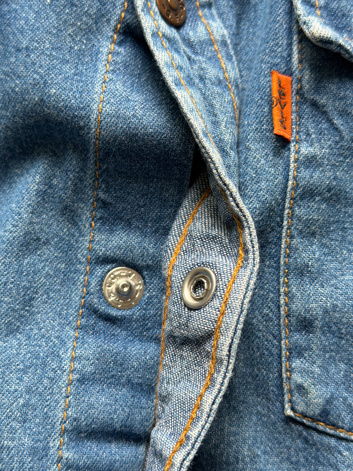Levi’s | Western denimskjorte | blå | S