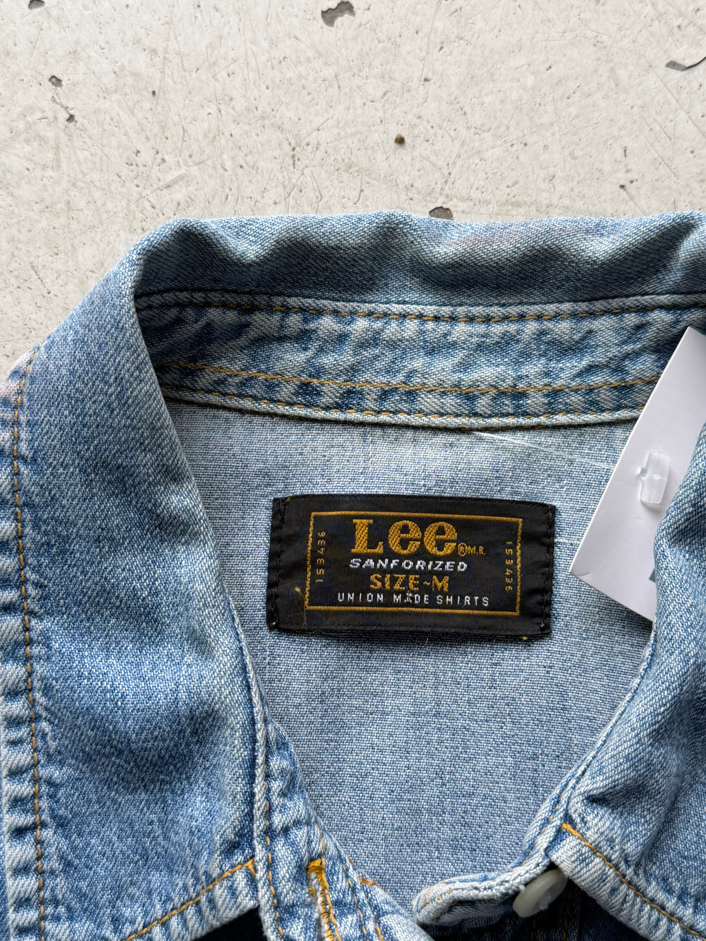 Lee | Western denimskjorte | lyseblå | M