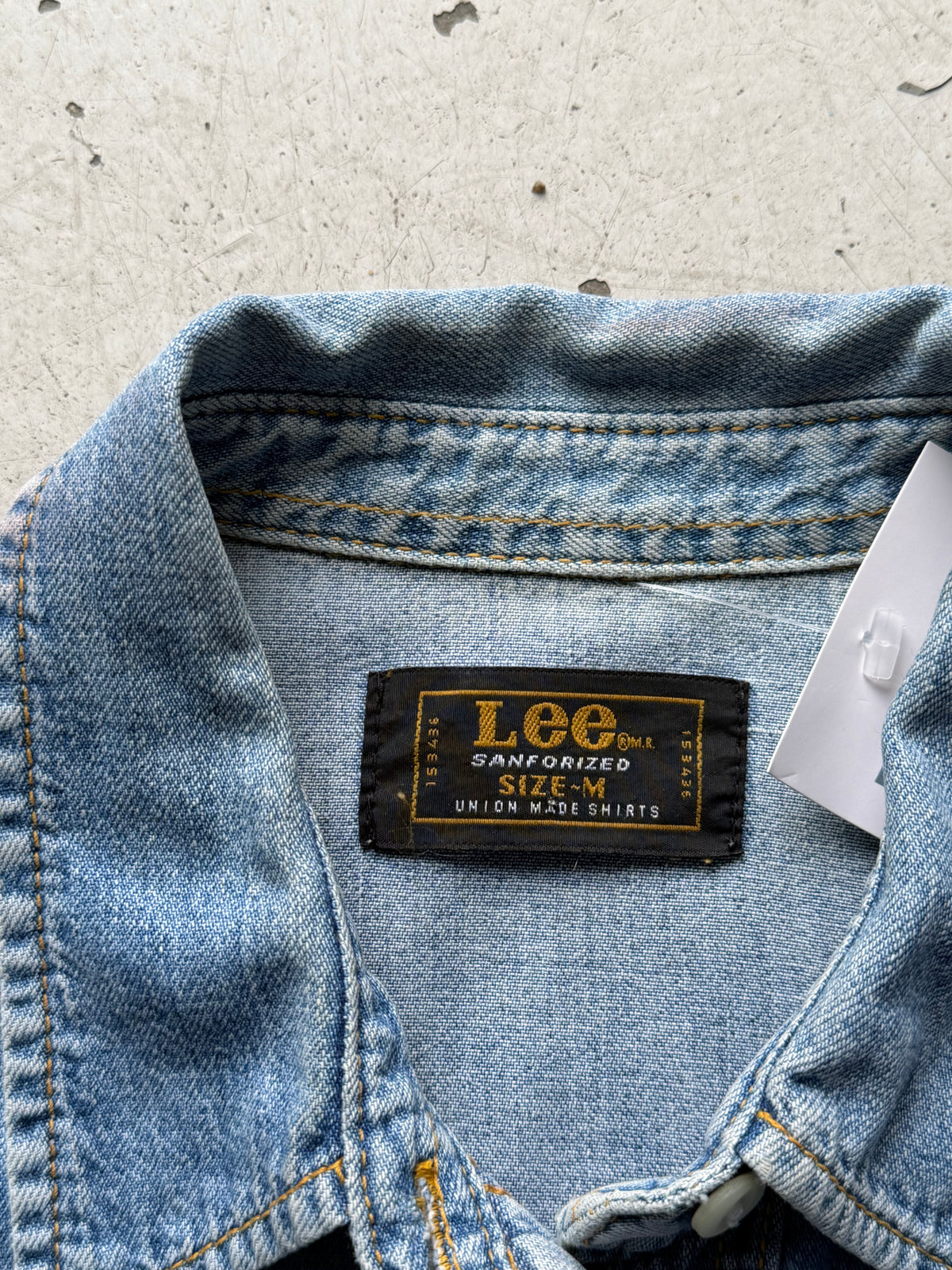Lee | Western denimskjorte | lyseblå | M