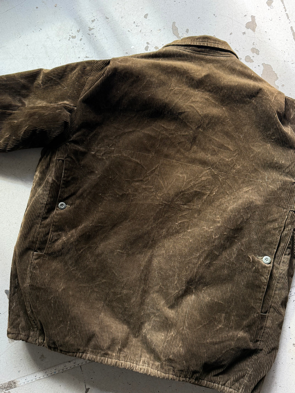 Camper | Vintage fløjlsjakke | grøn | LXL