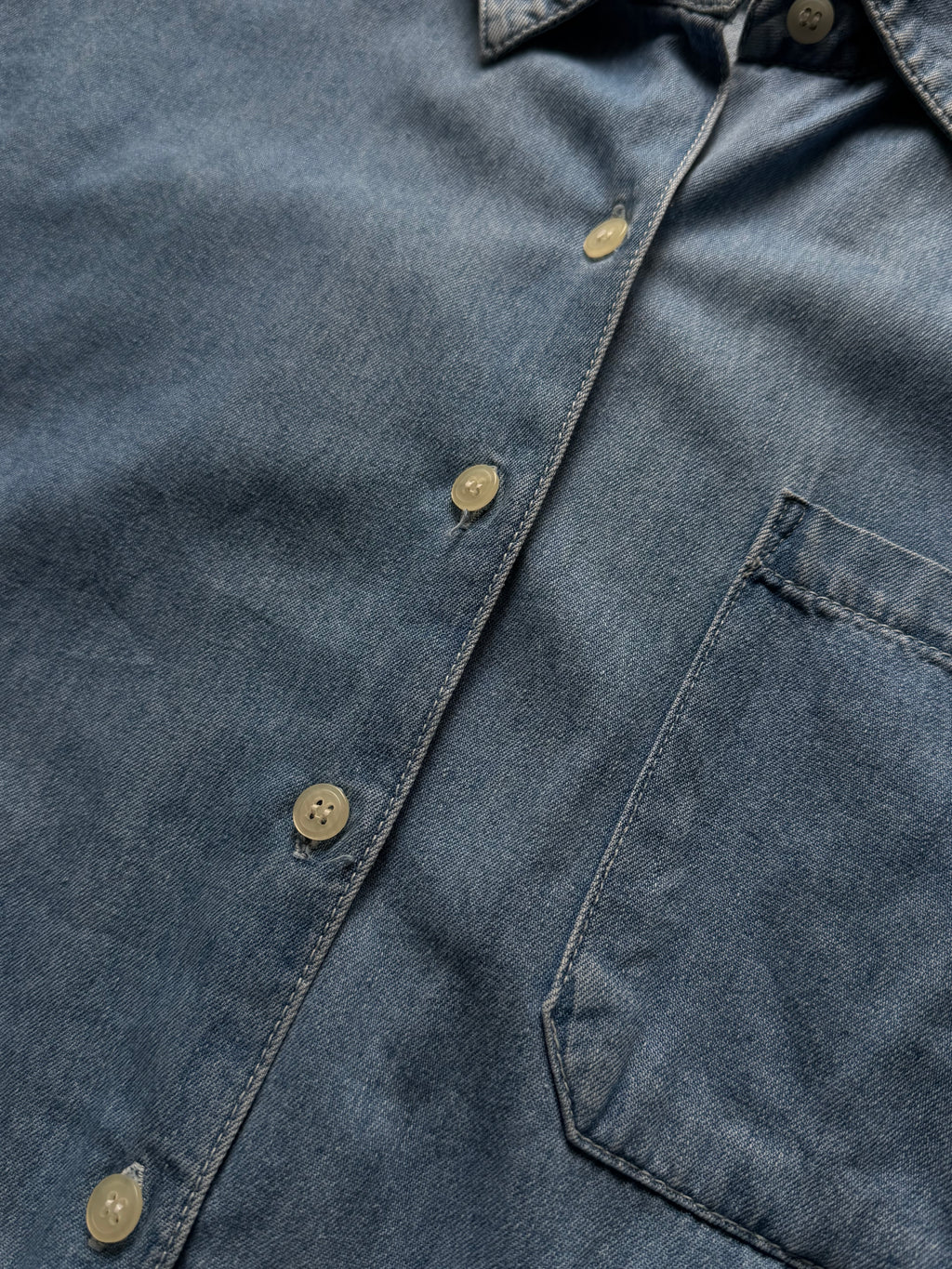 Back Ground | denimskjorte | lyseblå | L