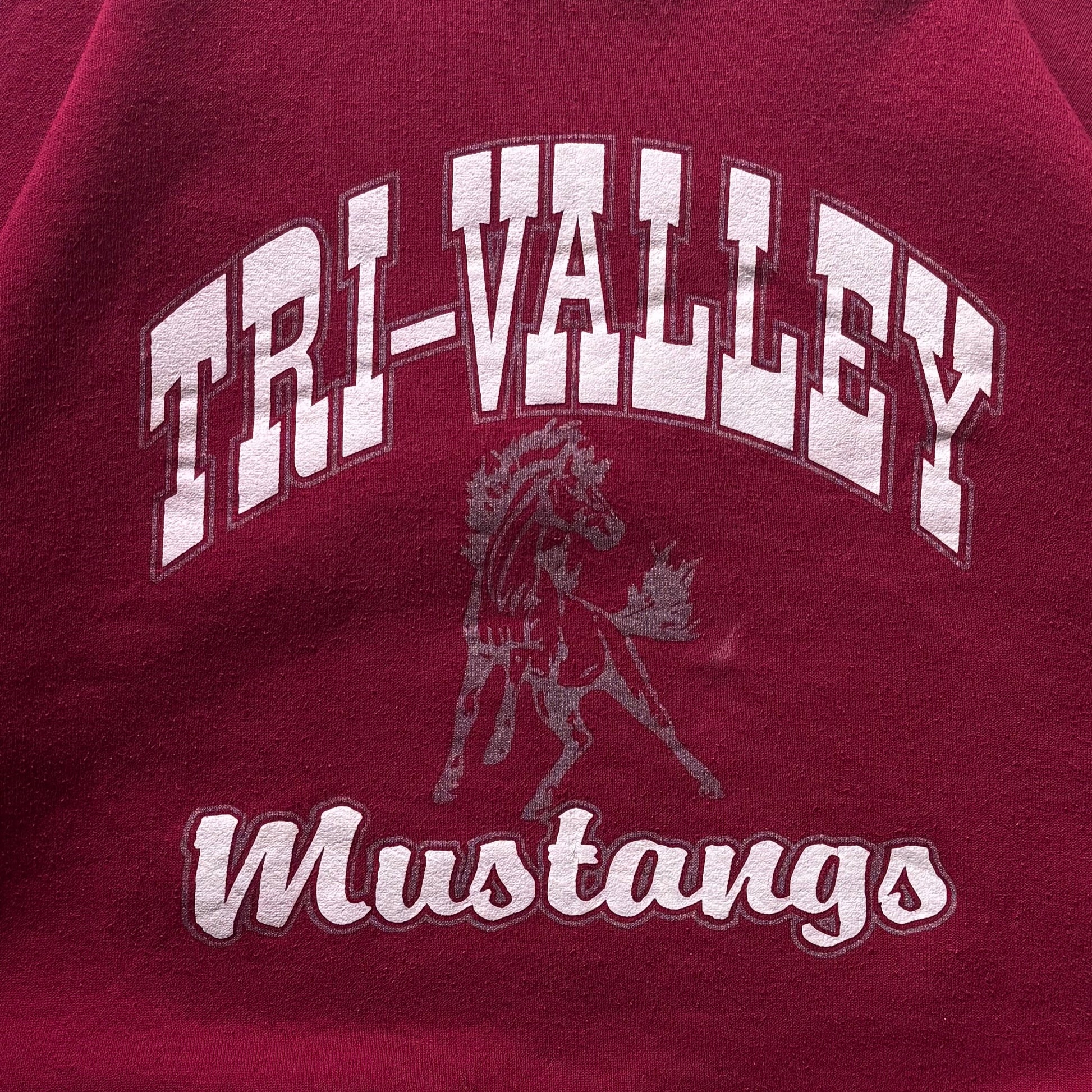 90s Fruit of the Loom | Crewneck | Rød | L/XL - Re:Junk Vintage