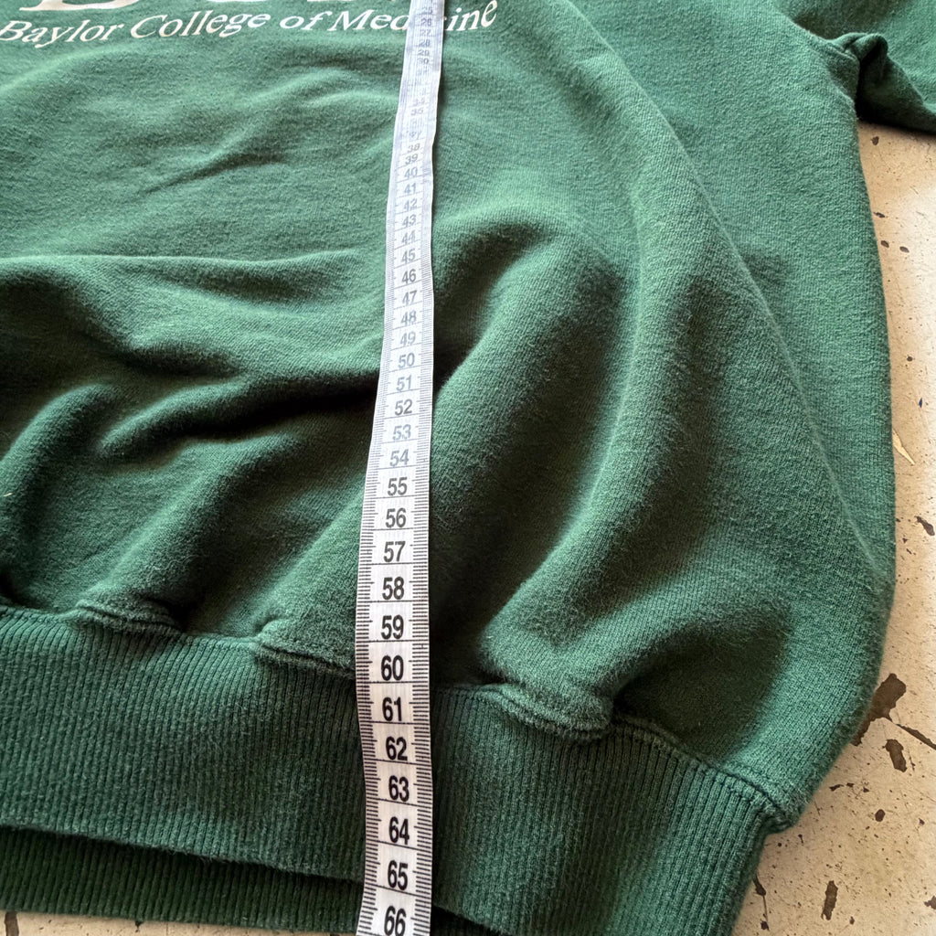 90s Made in USA | Crewneck | Grøn | M - Re:Junk Vintage