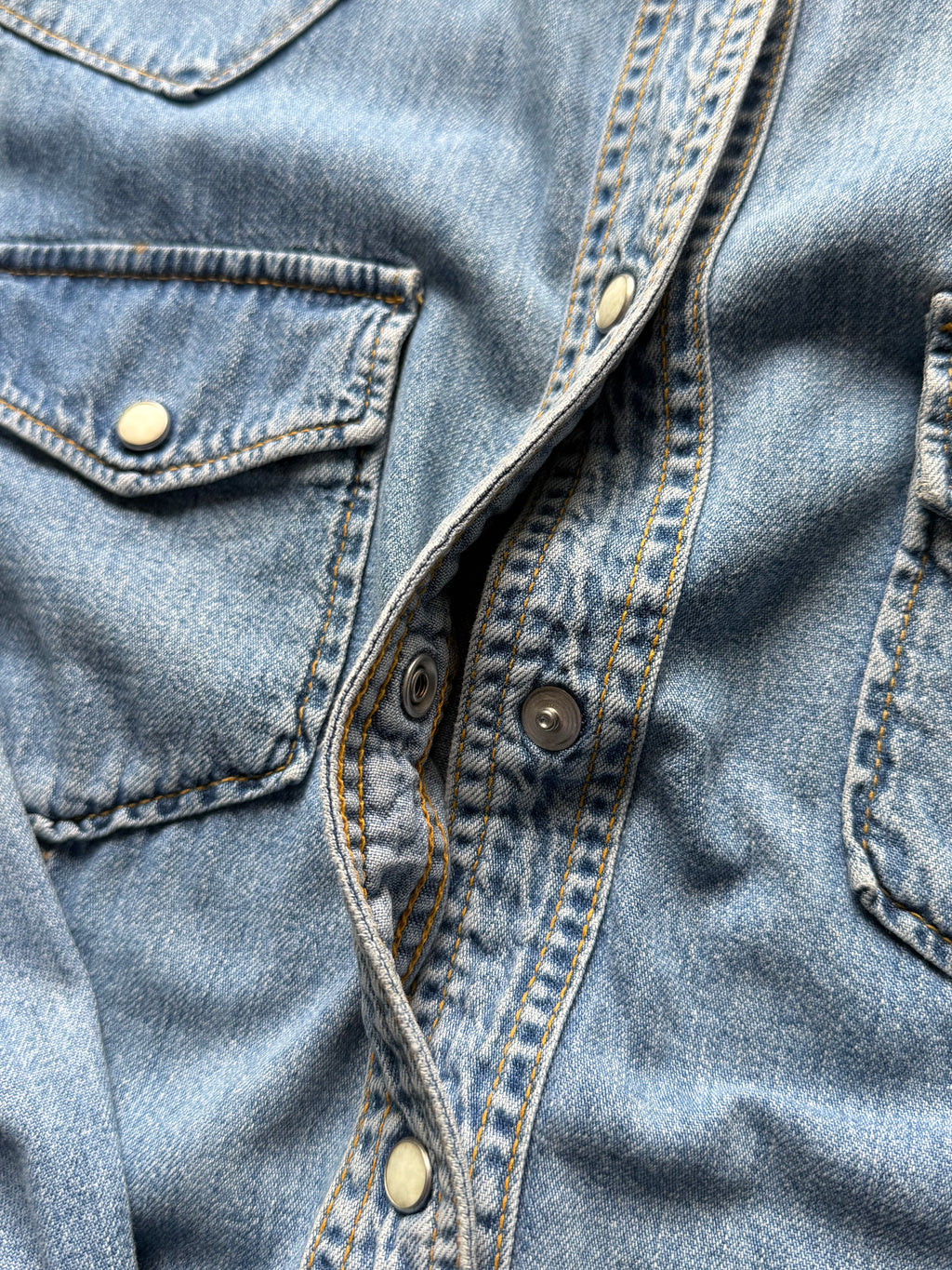 Lee | Western denimskjorte | lyseblå | M