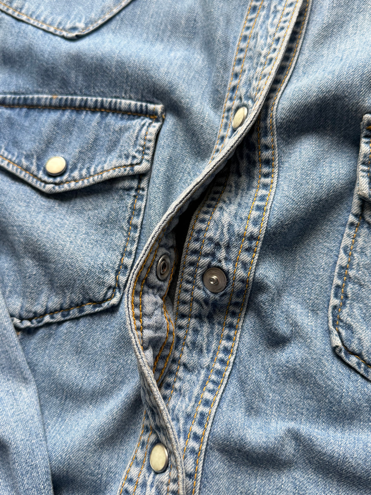 Lee | Western denimskjorte | lyseblå | M