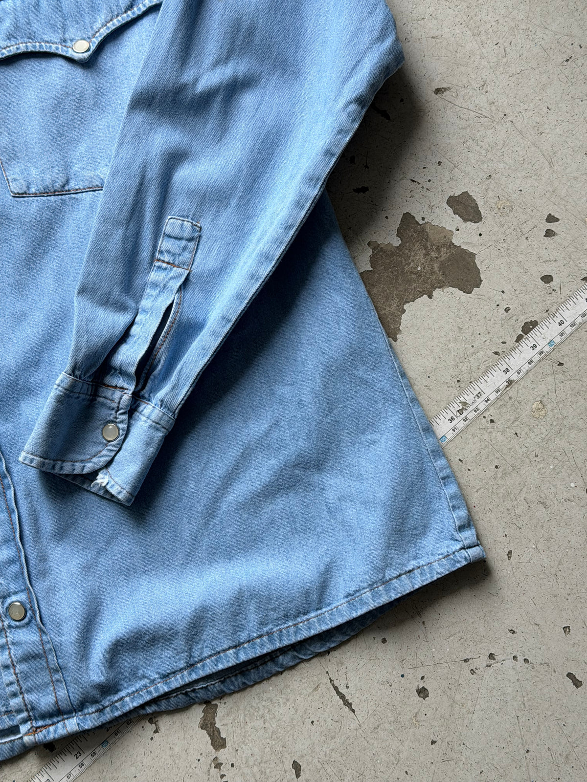 Levi’s | Western denimskjorte | lyseblå | L