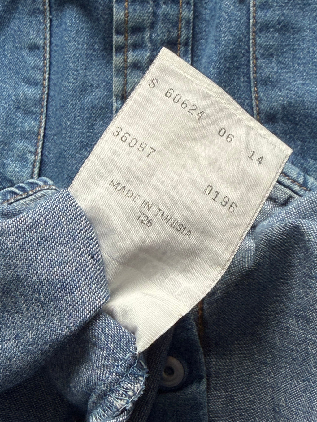 Levi’s | Western denimskjorte | blå | S