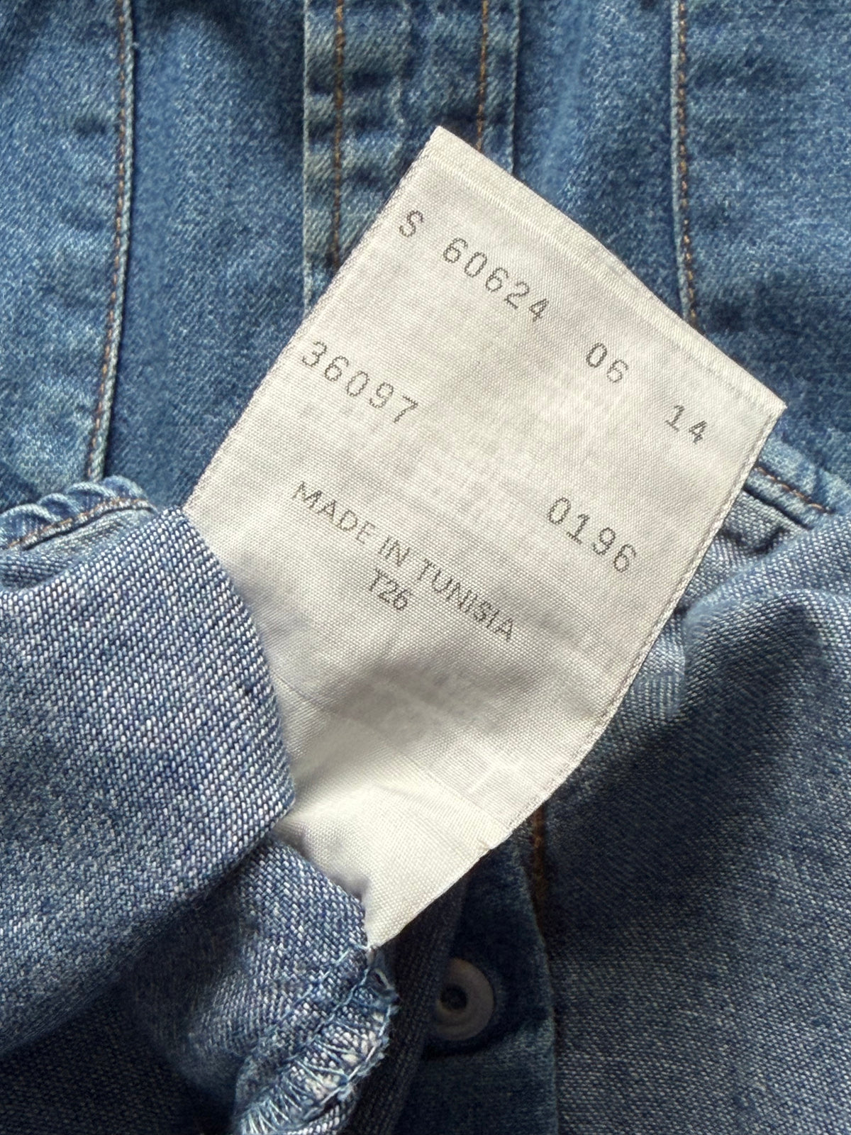 Levi’s | Western denimskjorte | blå | S
