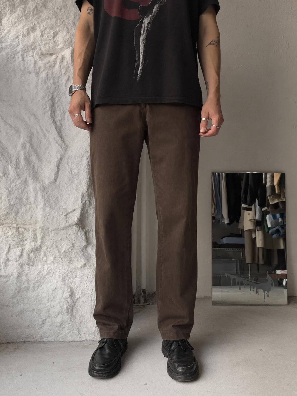 Burberry | Chino bukser | Brun | W32/L34