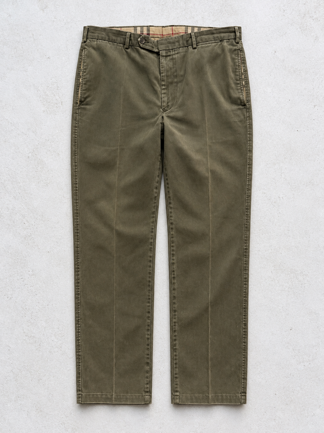 Burberry London | Vintage chinos | Olivengrøn | W36/L34