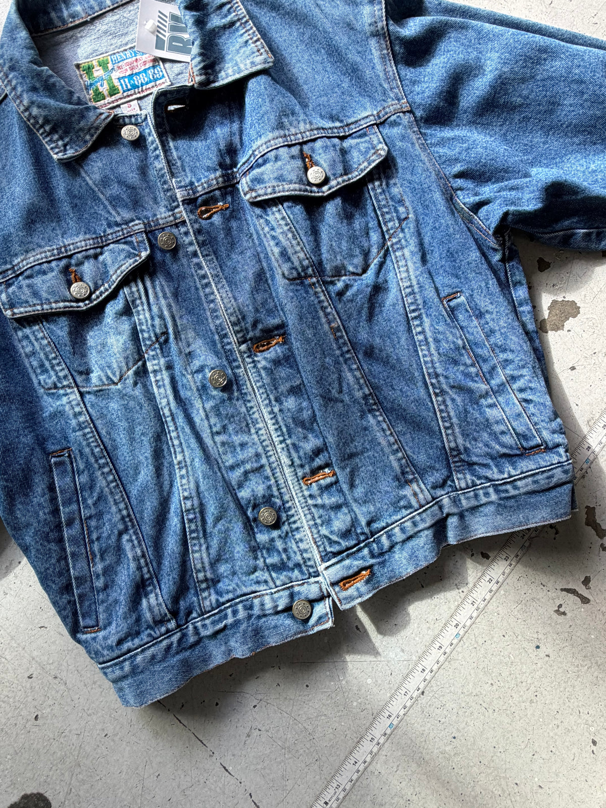 Henry Sport | vintage denimjakke | blå | S