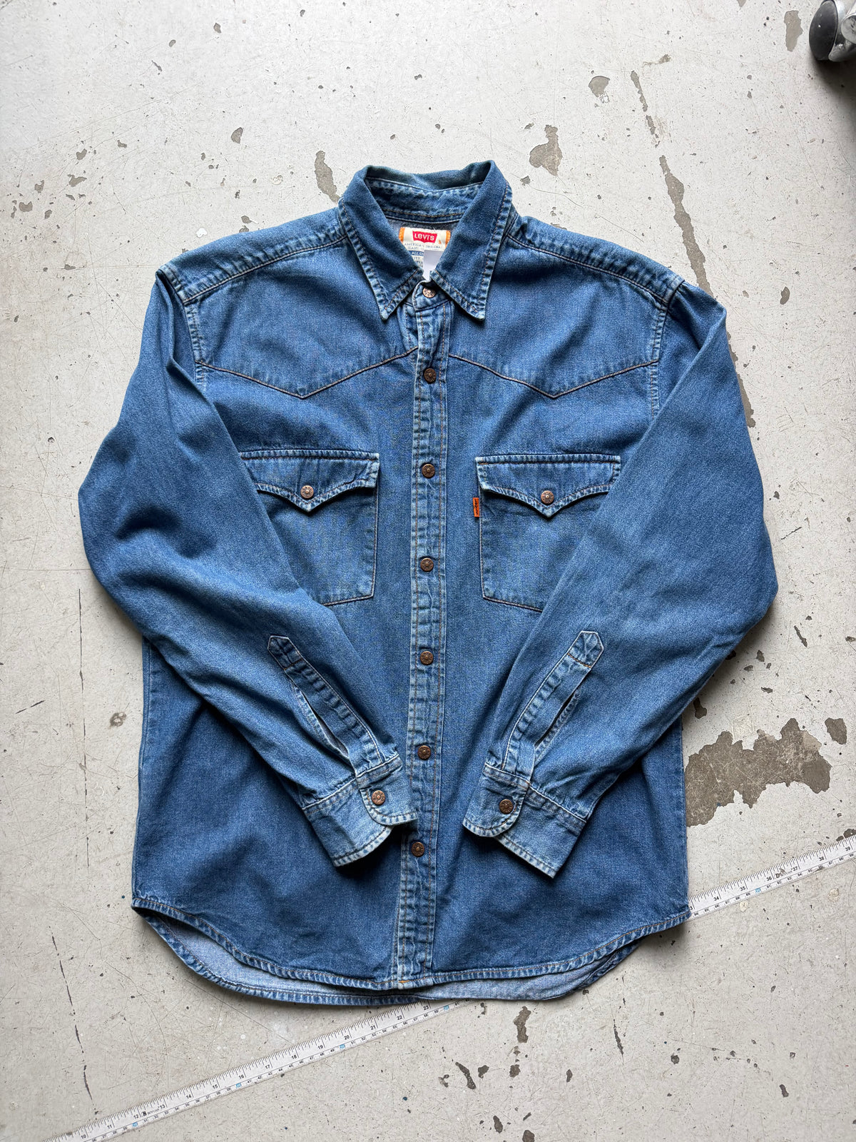 Levi’s | Western denimskjorte | blå | S