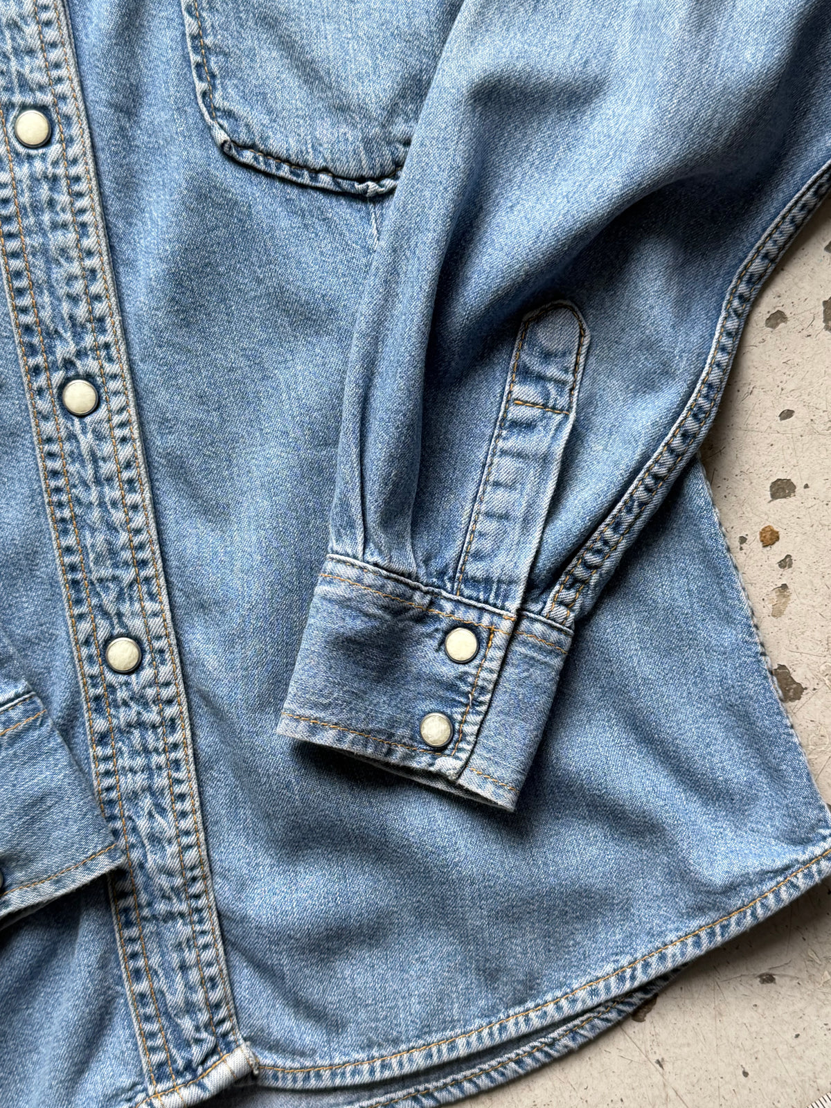 Lee | Western denimskjorte | lyseblå | M