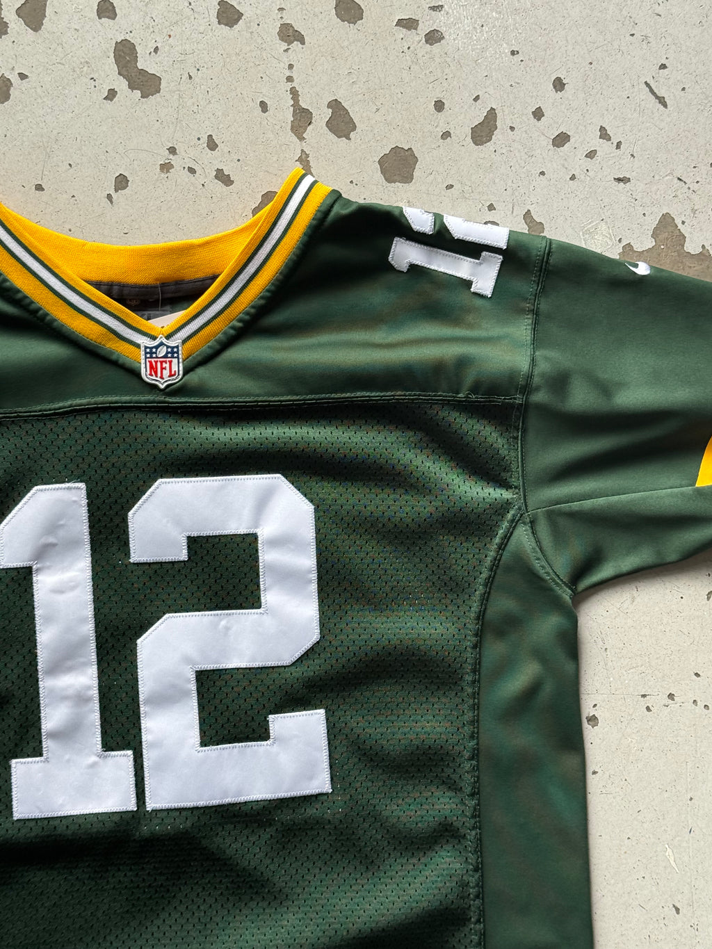 Nike |  Rodgers 12 NFL jersey | grøn | Medium